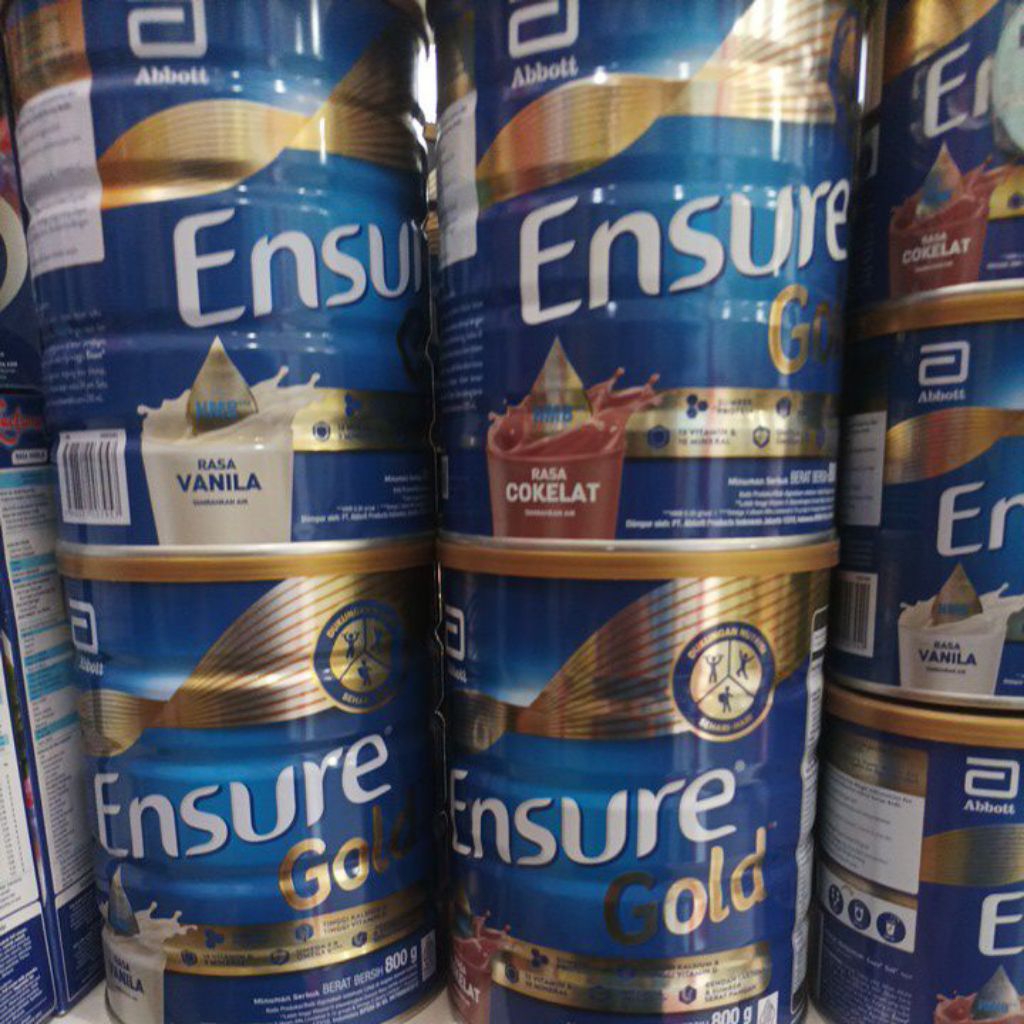 

ENSURE GOLD COKLAT 800GR