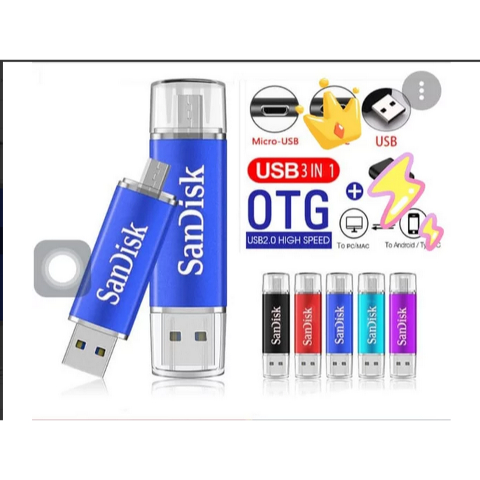 Flashdisk OTG Sandisk Micro USB 2.0 64GB