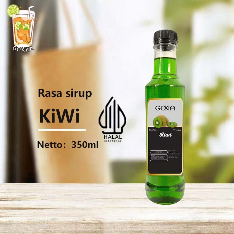 

GОKKA Syrup / Kiwi Flavoured Sirup / Sirup Kiwi 350ML International Halal