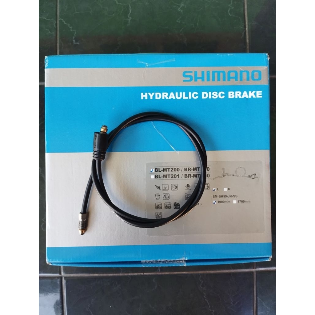 Kabel Rem Hidrolik Shimano Hose Kabel Rem Hidrolik