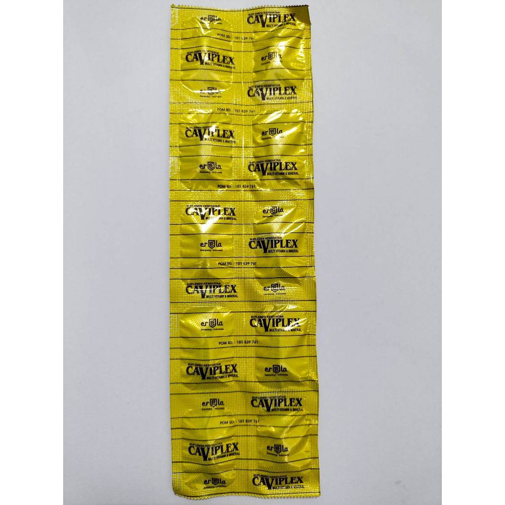 Caviplex Caviplex CDEZ Vitamin menjaga daya tahan tubuh kesehatan