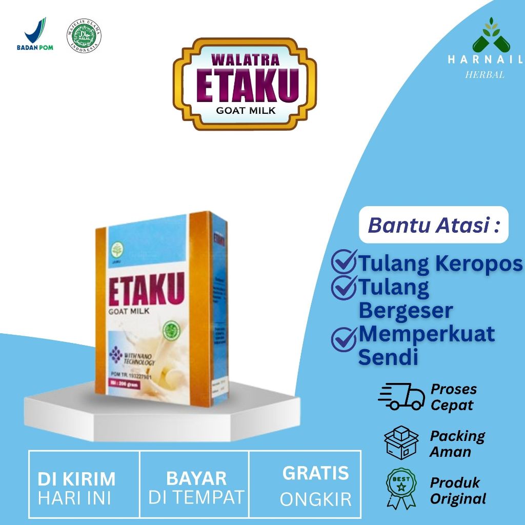 

Susu Penyembuh Patah Tulang ,Tulang Bergeser Pengapuran Tulang Memperkuat Sendi Tulang Sendi Tulang Keropos Etaku Goat Milk Asli