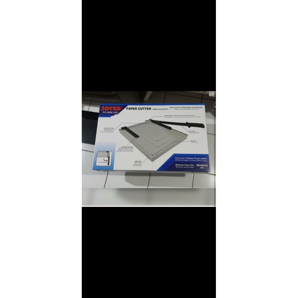 

pemotong kertas paper cutter A3 joyko PC 3845 38x45 cm
