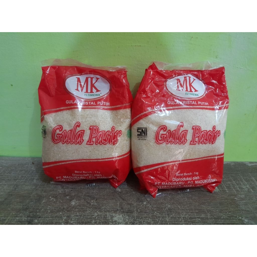 

Gula pasir kemasan 1kg (ecer 1 pcs)