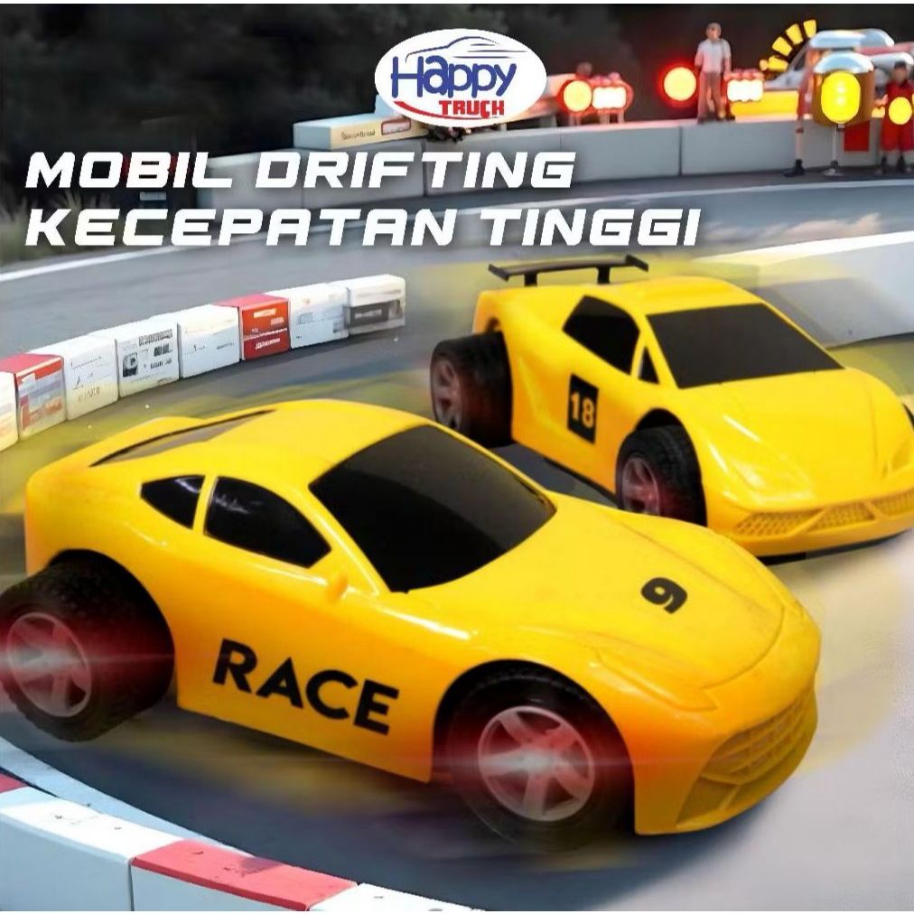 Happy Truck Press & Go Vehicle Drift Car Light Sound