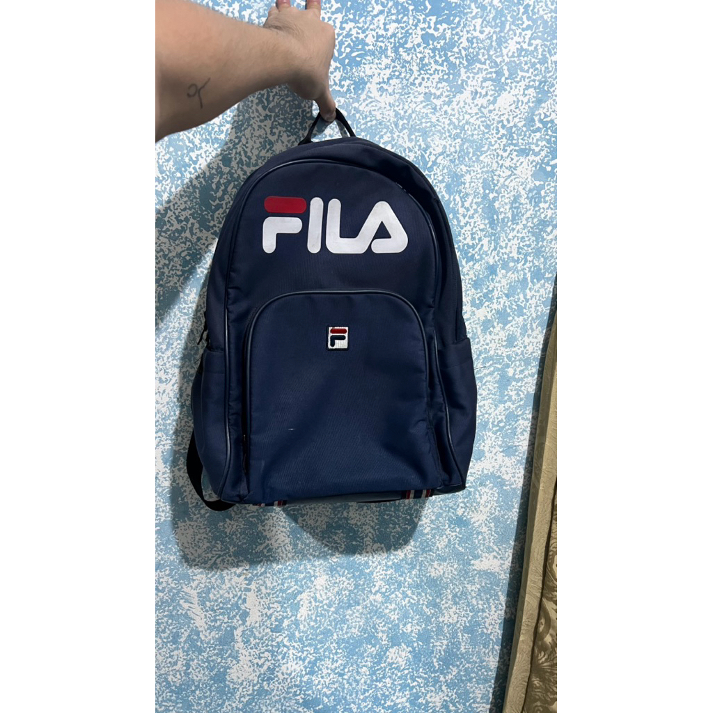 Tas Backpack FILA 100% ORIGINAL LIKE NEW