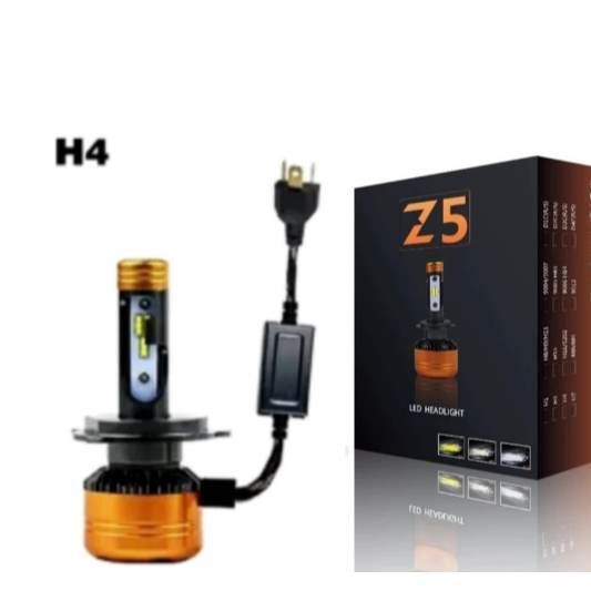 Z5 Headlight LED H4 lampu LED 55W SOCKEET H4