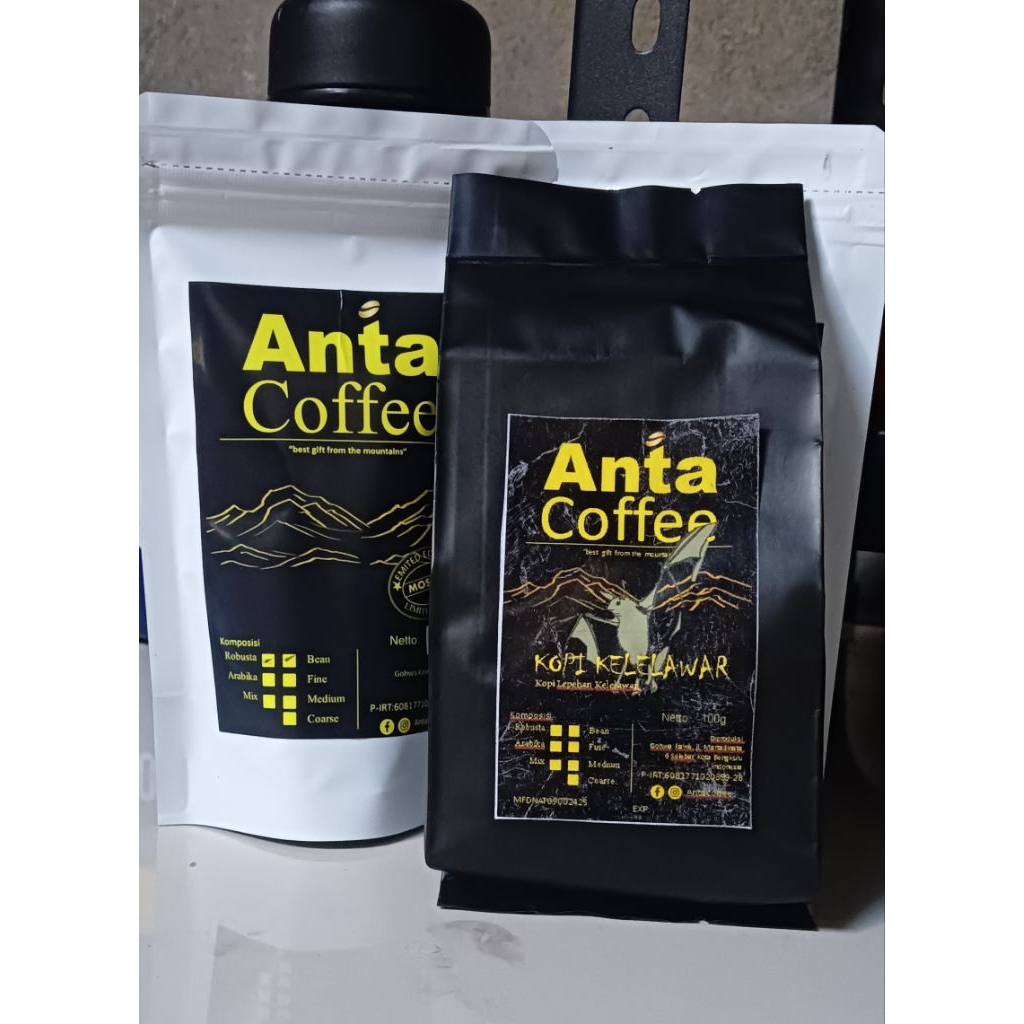 

Kopi KELELAWAR. Kopi Hasil Kunyah Kelelawar, 250 gr.