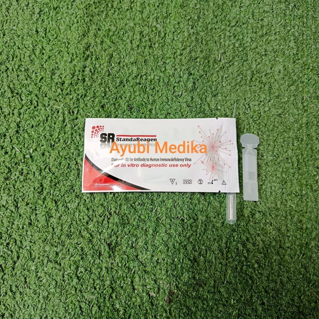 HIV 1/2 Test Kit akurat mandiri-satuan Standa Reagen SR