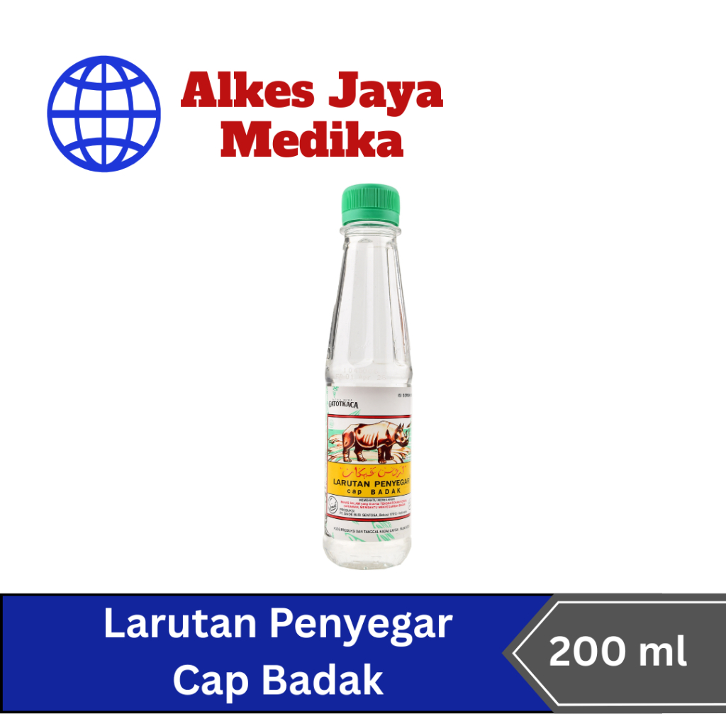

Larutan Penyegar Cap Badak 200ml - Untuk Panas Dalam