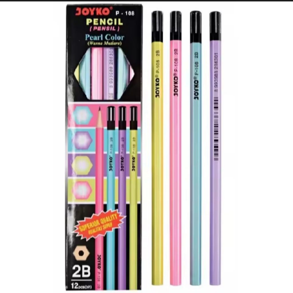

PROMO 12PCS PENSIL JOYCO P-108 2B