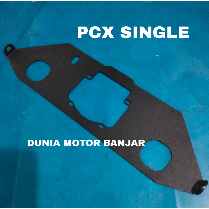 BJM Breket Dudukan Lampu Biled Projie 2.5 inch PCX single Motor Pcx150 Pcx160 Kualitas Terbaik