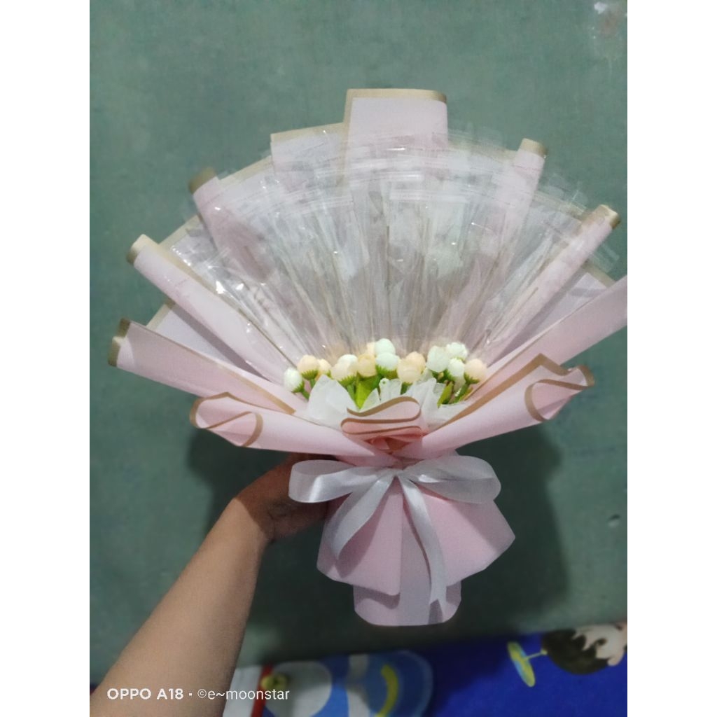 buket uang kosongan murah/buket uang kosongan + bunga/slot 5,10,15,20,20