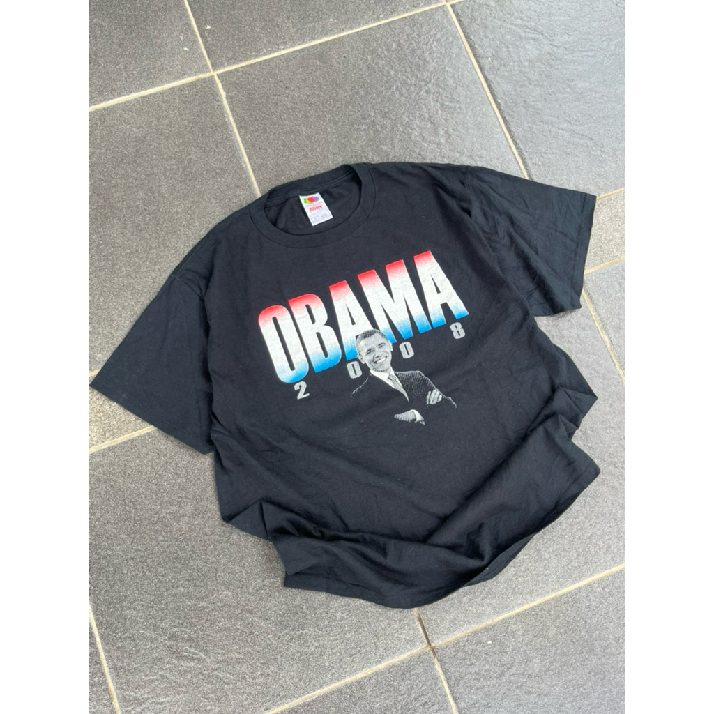 Kaos obama tag Fruit of the loom