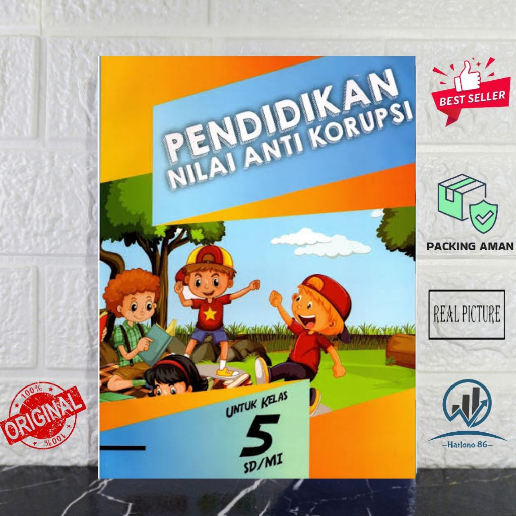 Buku Pendidikan Nilai Anti Korupsi SD/MI Kelas 5 GRAHA MEDIA