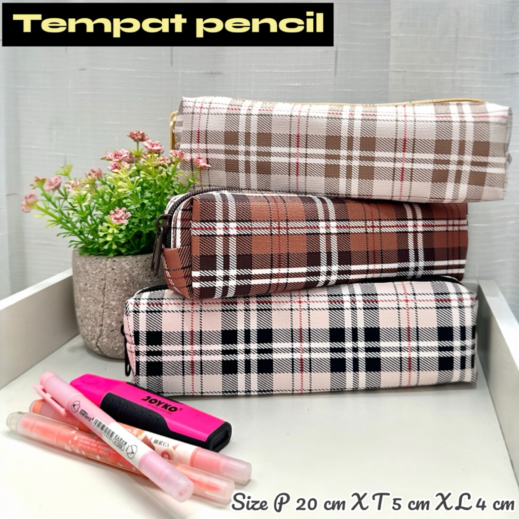

PENCIL CASE/ TEMPAT PENCIL SINTETIS MOTIF NEW