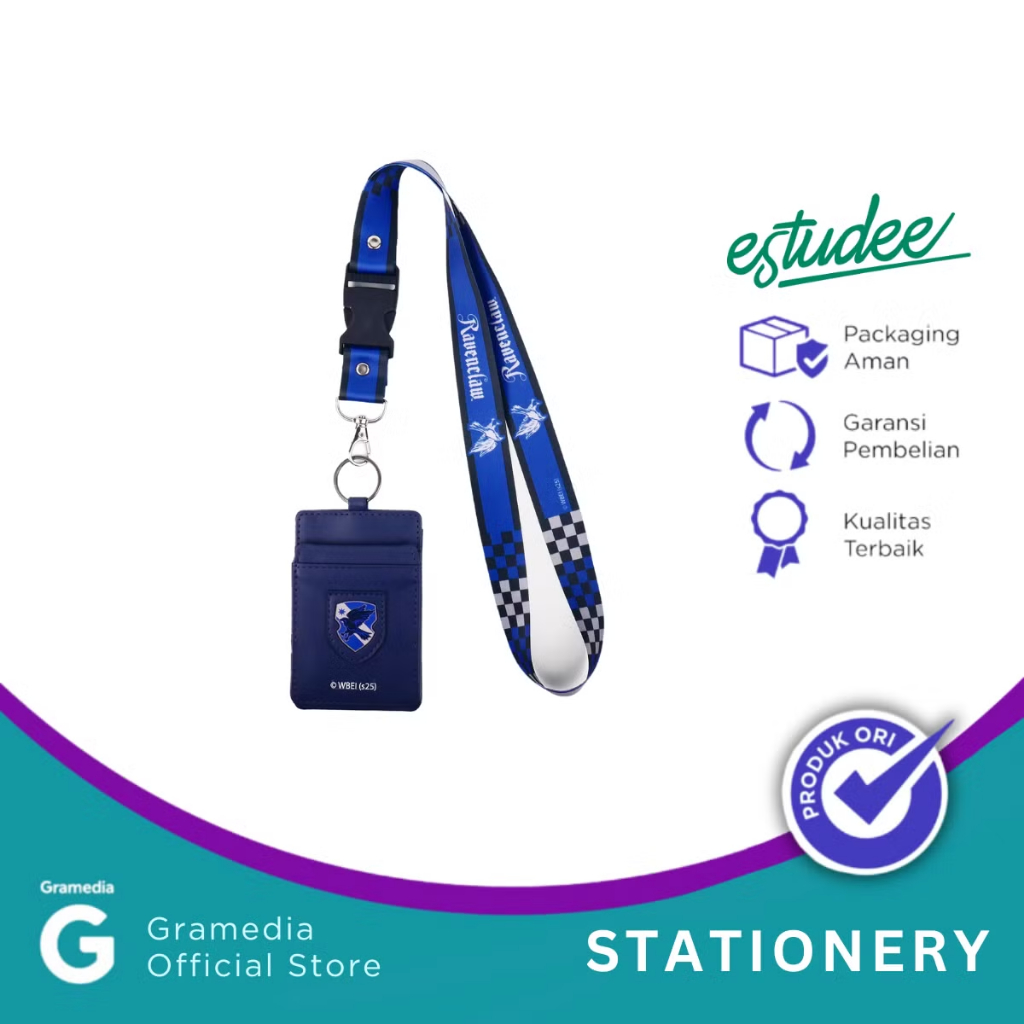 

Gramedia Tunjungan : Estudee Mini Pouch + Lanyard Harry Potter Ravenclaw
