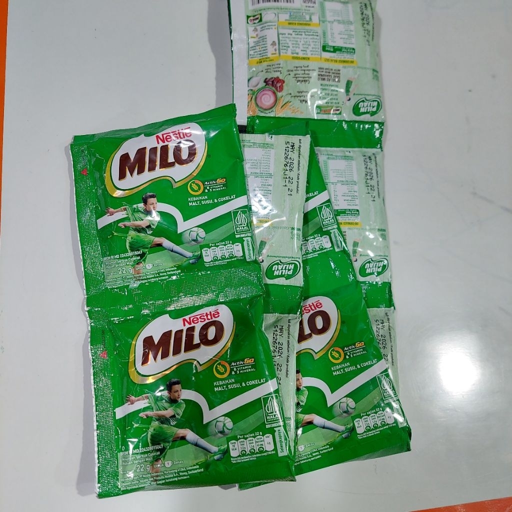 

Milo sacset 10 renceng/ Milo