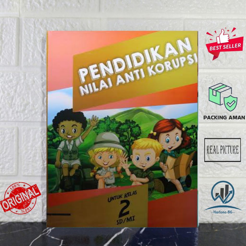 Buku Pendidikan Nilai Anti Korupsi SD/MI Kelas 2 Graha Media
