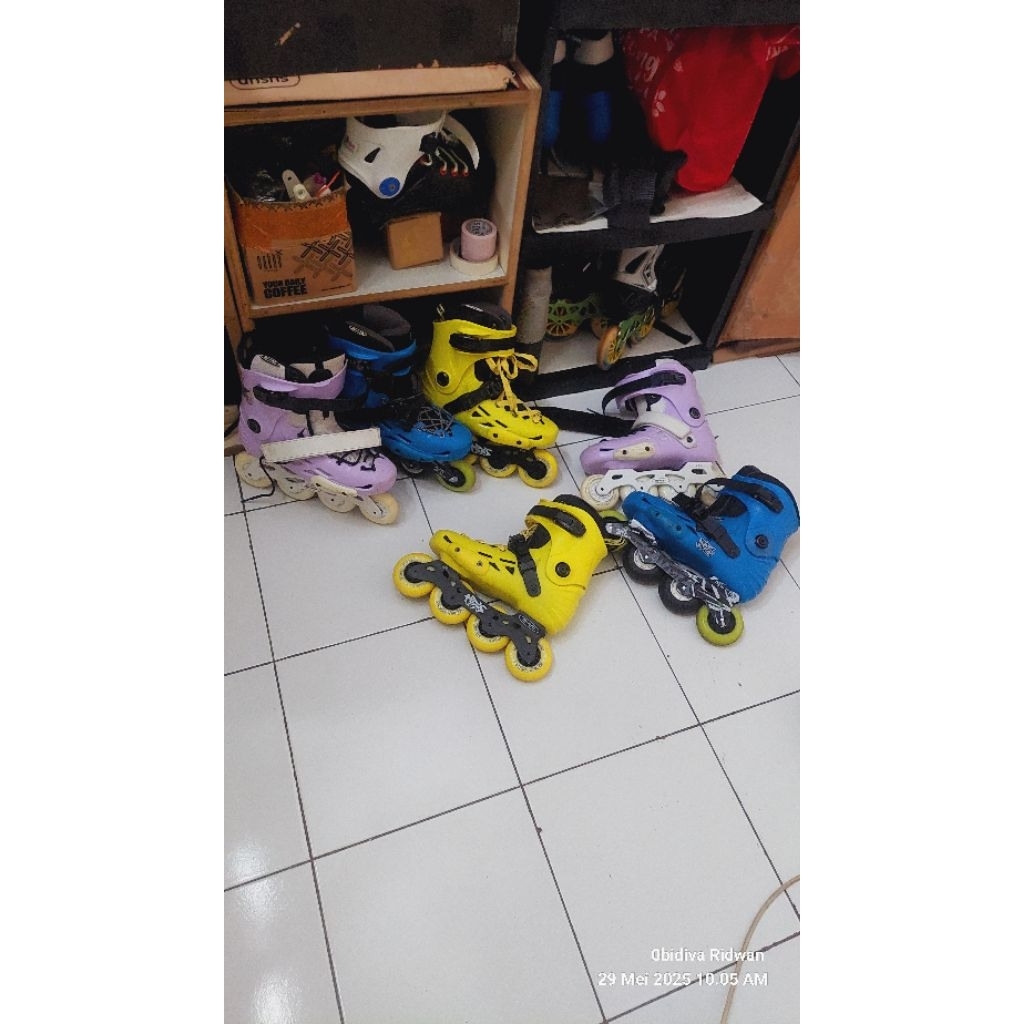 sepatu roda micro skate lemon size 38