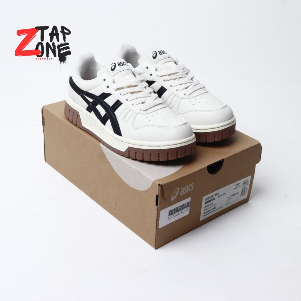 Asics Court MZ White Blacky
