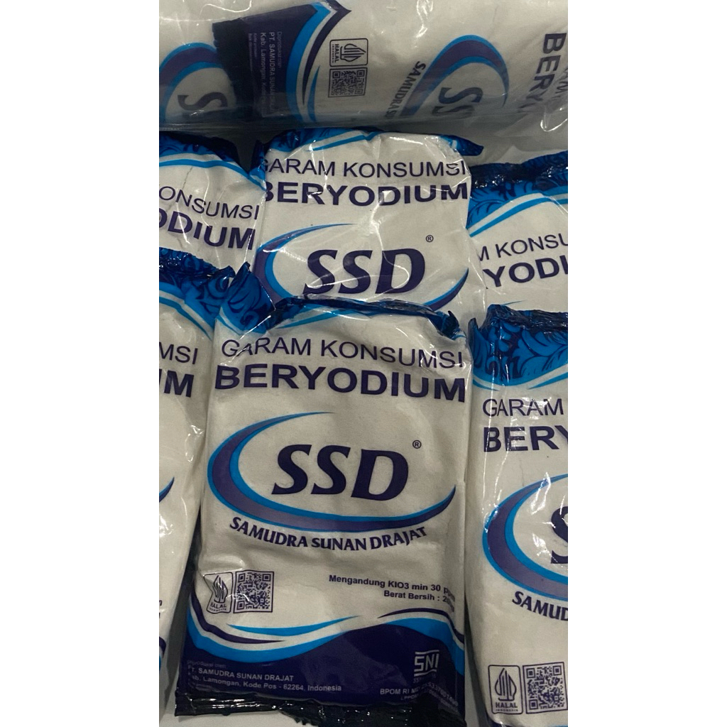 

Garam Beryodium 200gr SSD ( Samudra Sunan Drajat)