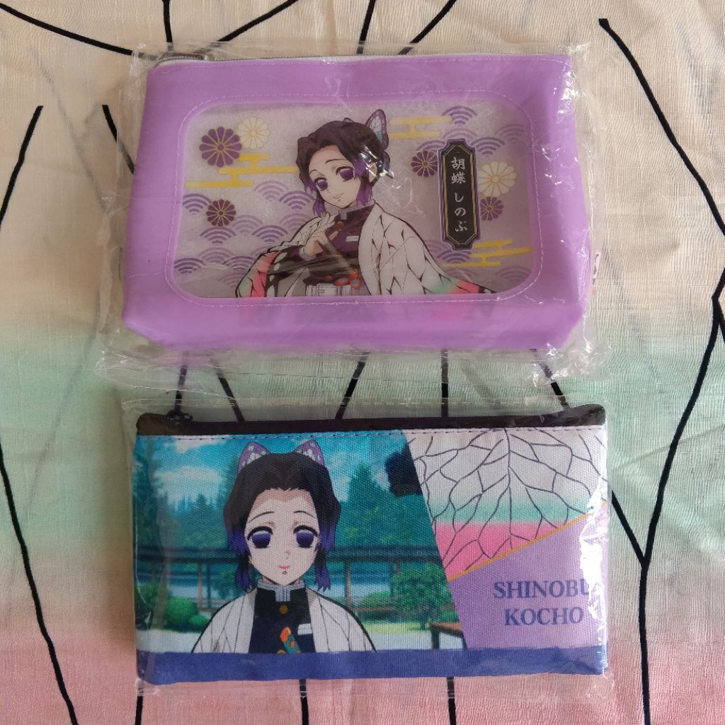 

original dompet tempat alat tulis demon slayer kimetsu no yaiba shinobu kocho kochou japan original