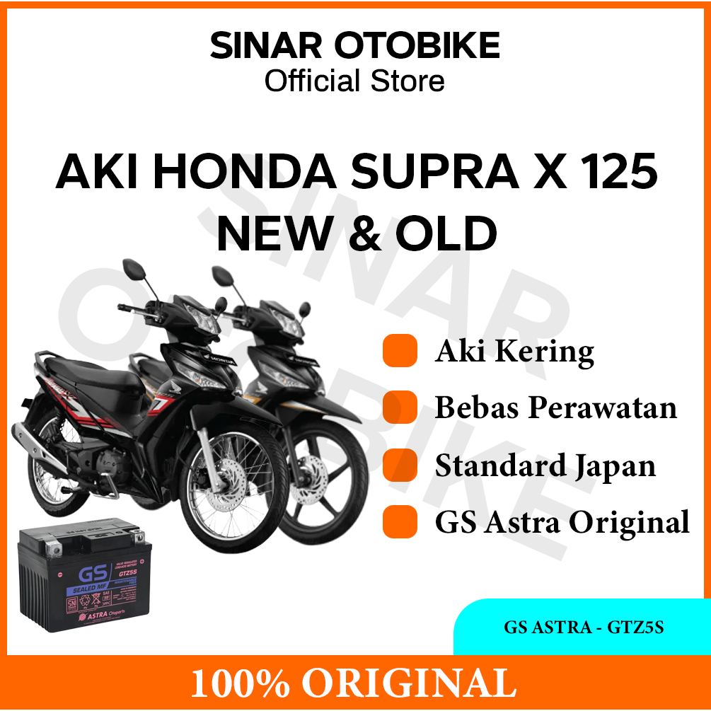 AKI SUPRA X 125 GS ASTRA ASLI - GTZ5S