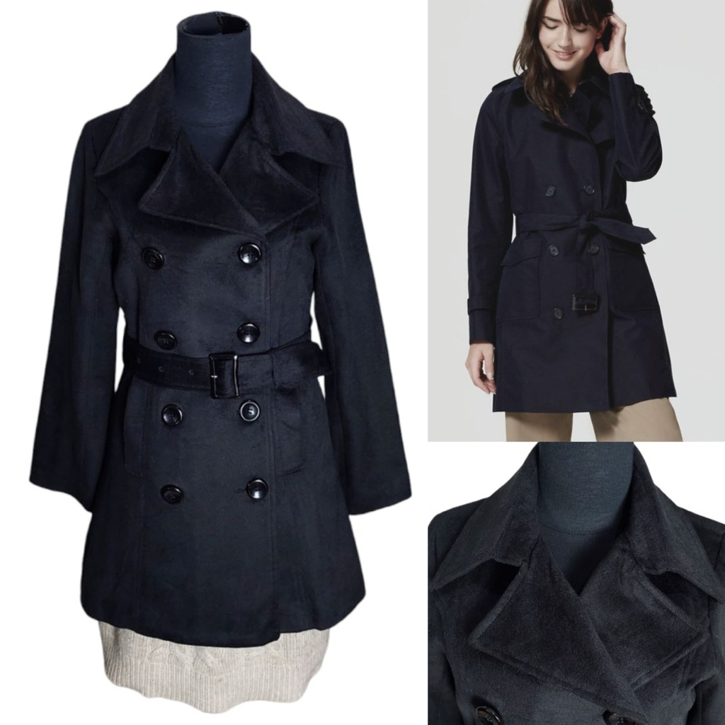 Preloved Wool Coat MUGLA 220509