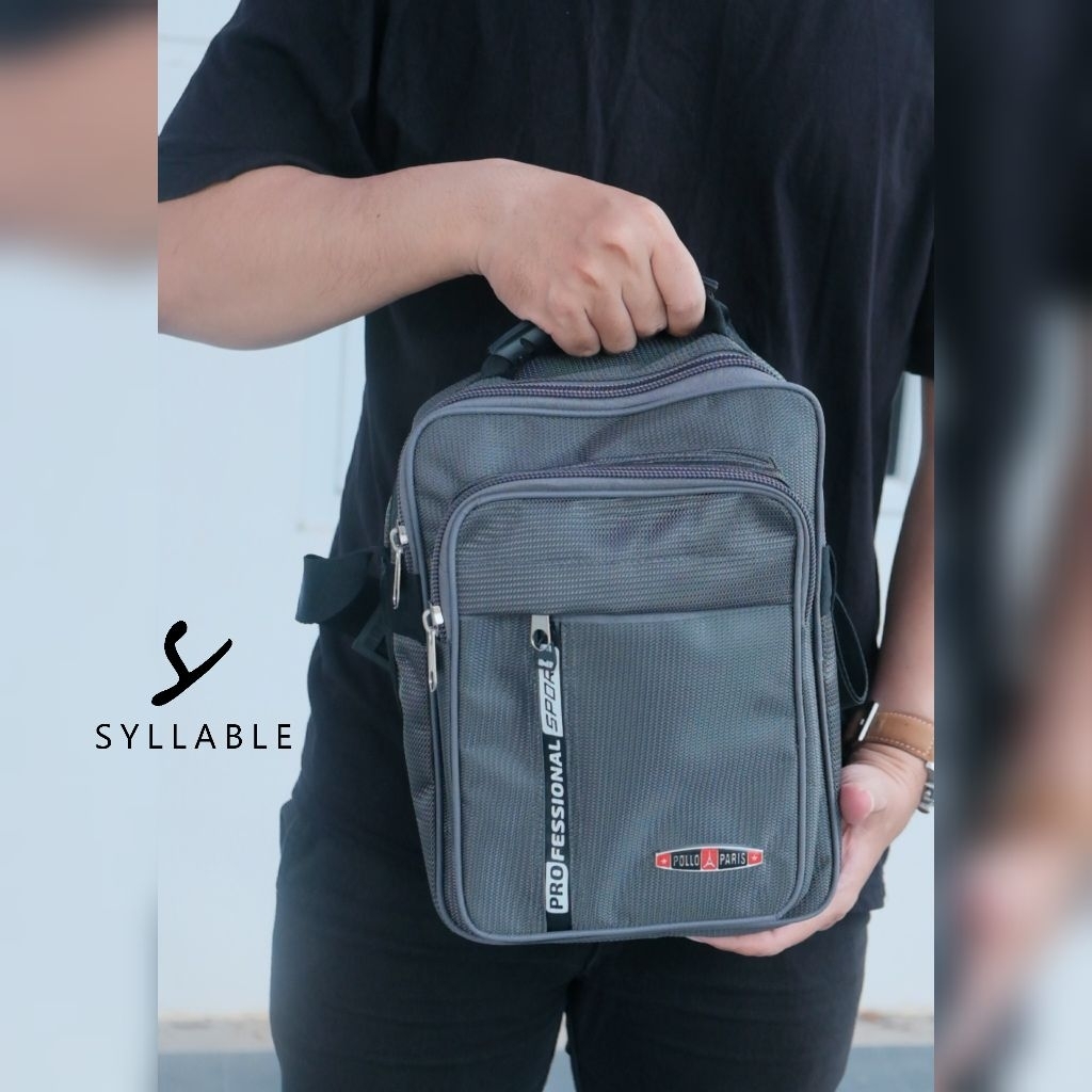 Tas Selempang 5 Resleting Pollo Paris Premium