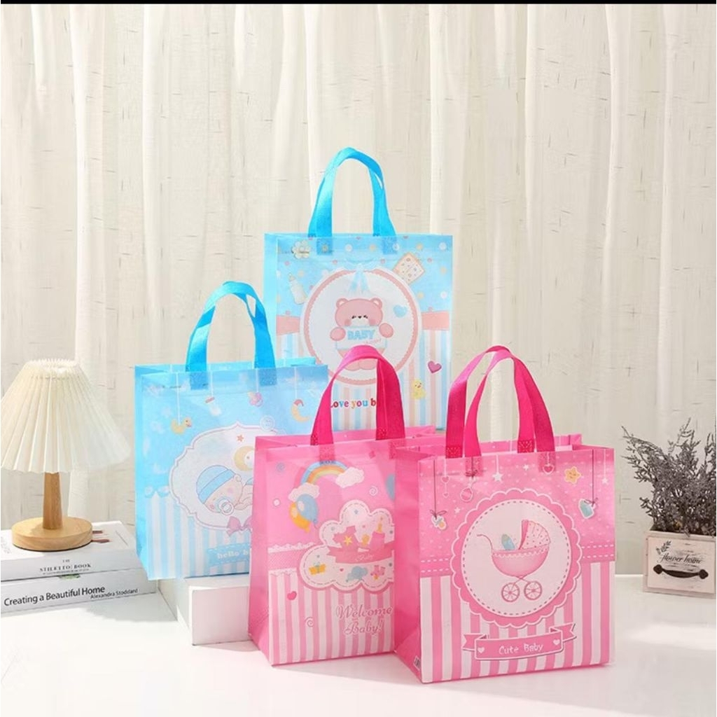 

goodie bag sedang snack anak baby shower kantong tas hadiah