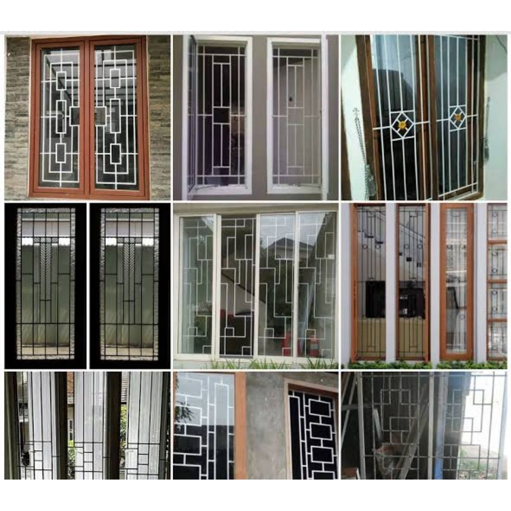 tralis jendela minimalis modern