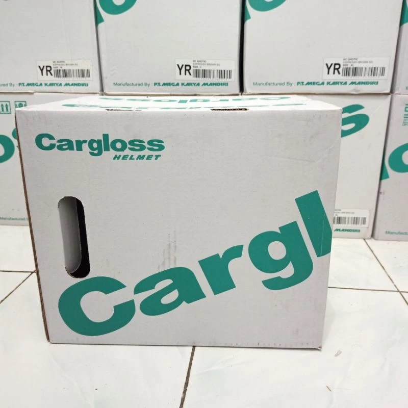 Kardus + Sticker Cargloss Halface Original (Jual Kardusnya saja)
