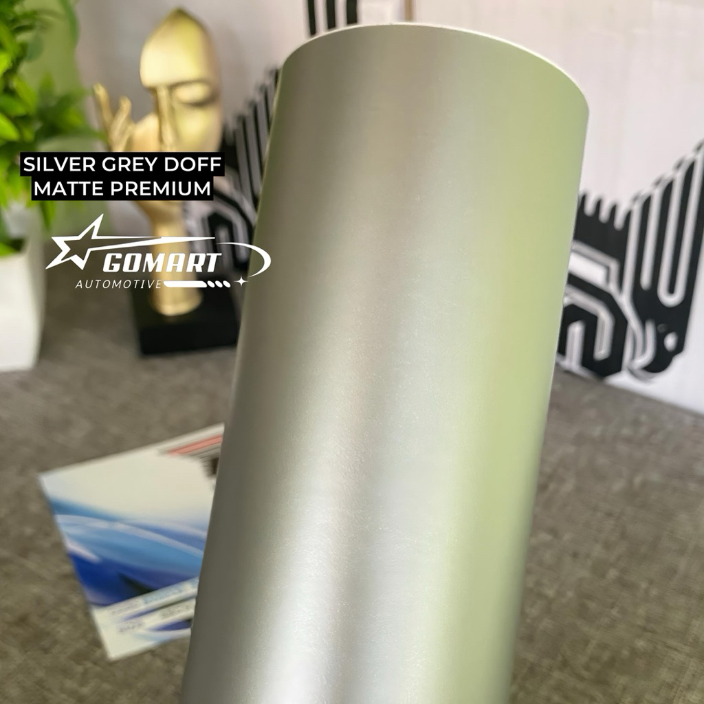 skotlet motor silver grey doff matte sticker scotlite profix silver grey dop premium
