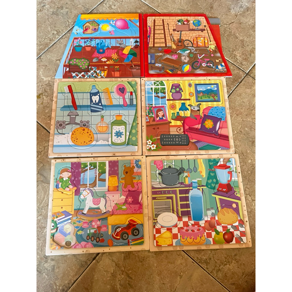 Puzzle montessori headu