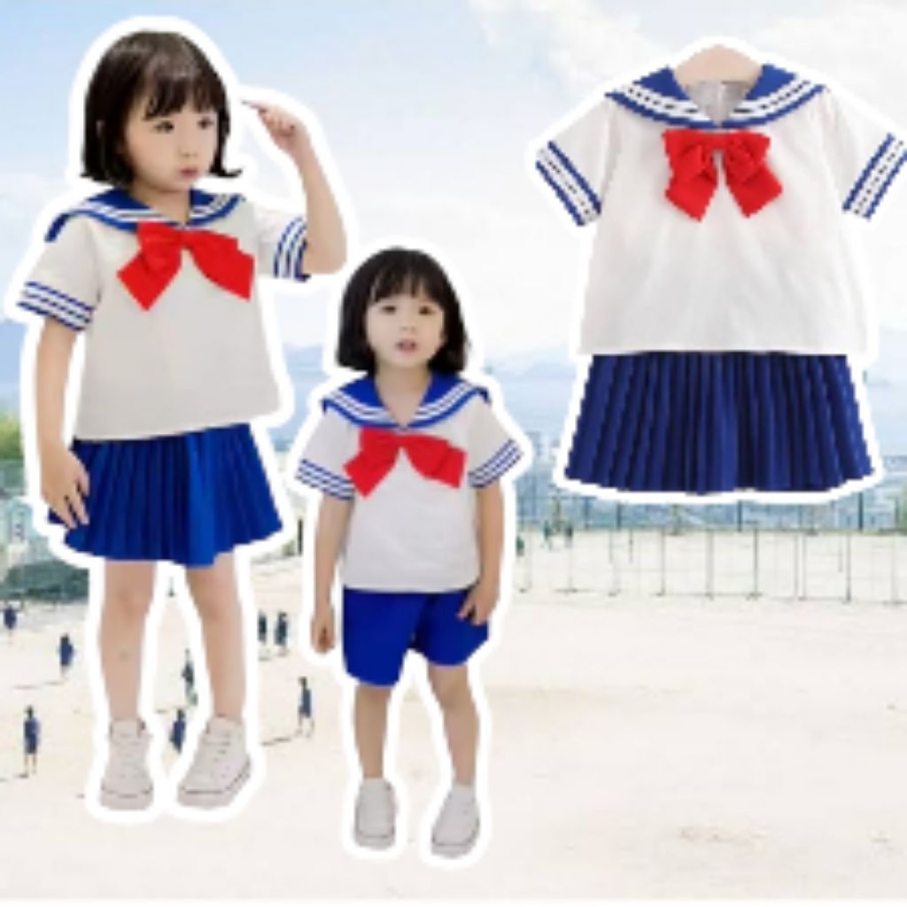 Seragam Sekolah Anak / Baju Sekolah Anak / Seragam Sekolah Jepang /