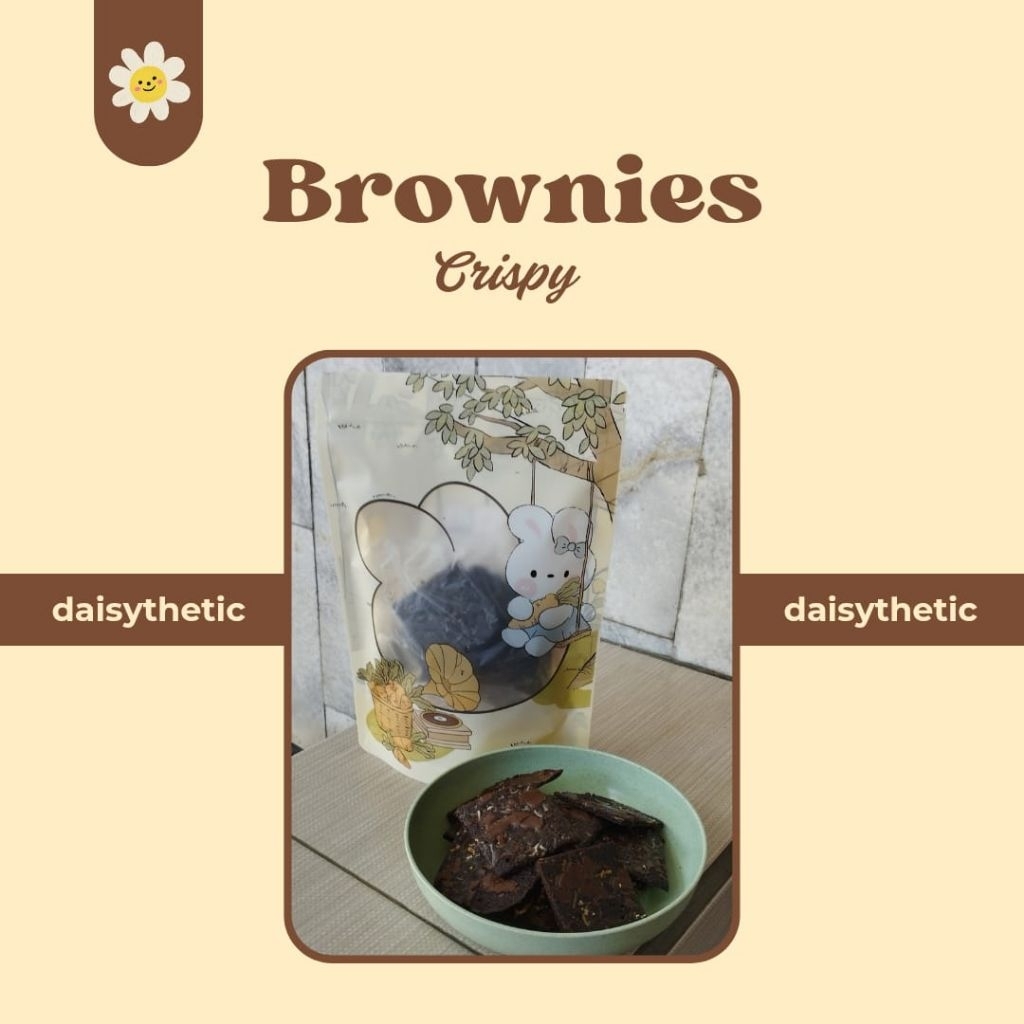 

Brownies Crispy Original | daisythetic