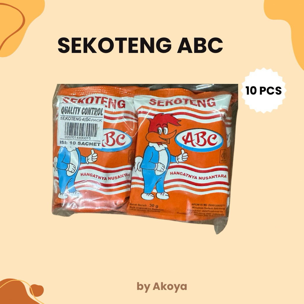 

10 pcs SEKOTENG ABC MINUMAN TRADISIONAL