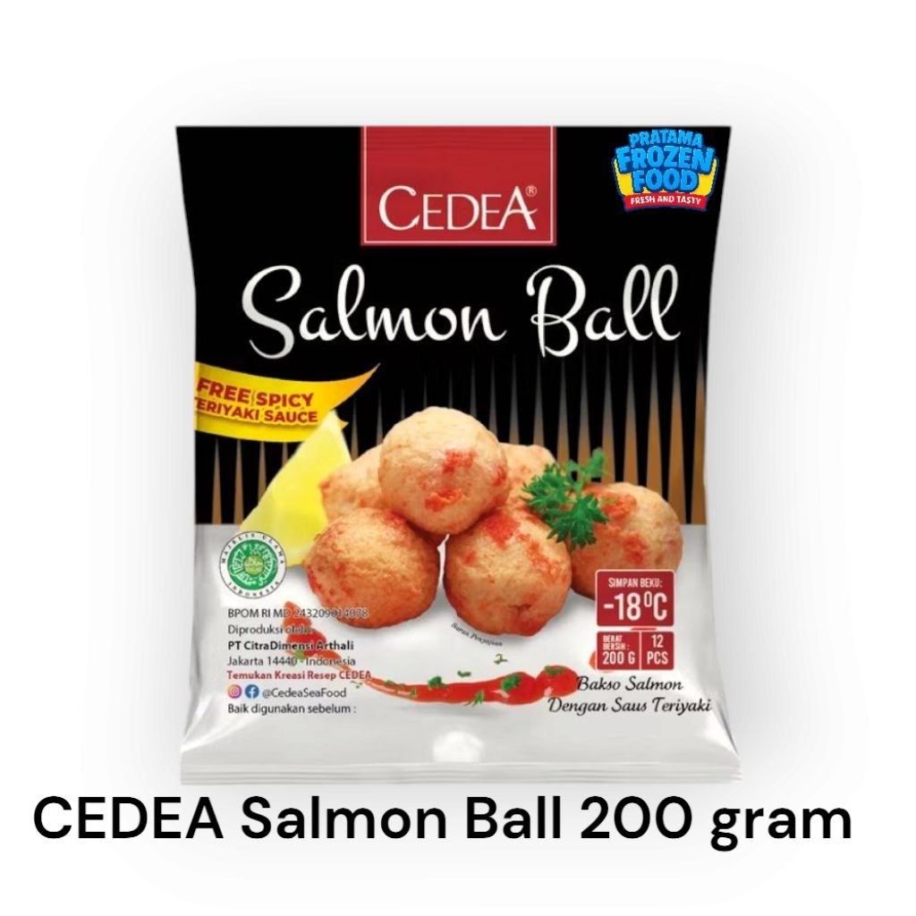 

CEDEA Salmon Ball 200 gram frozen