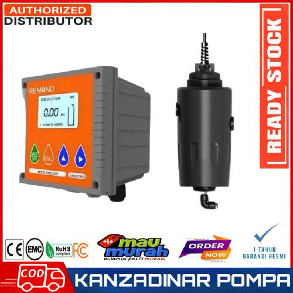 Online turbidity controller turbidity meter with sensor 400 NTU Remond