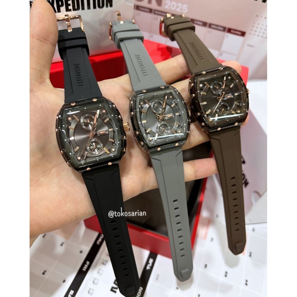 Expedition E6814M Original Bergaransi Jam Tangan Wanita