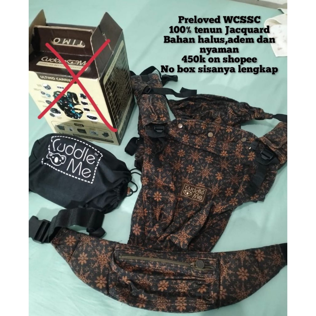 Preloved WCSSC 100% Tenun Jacquard