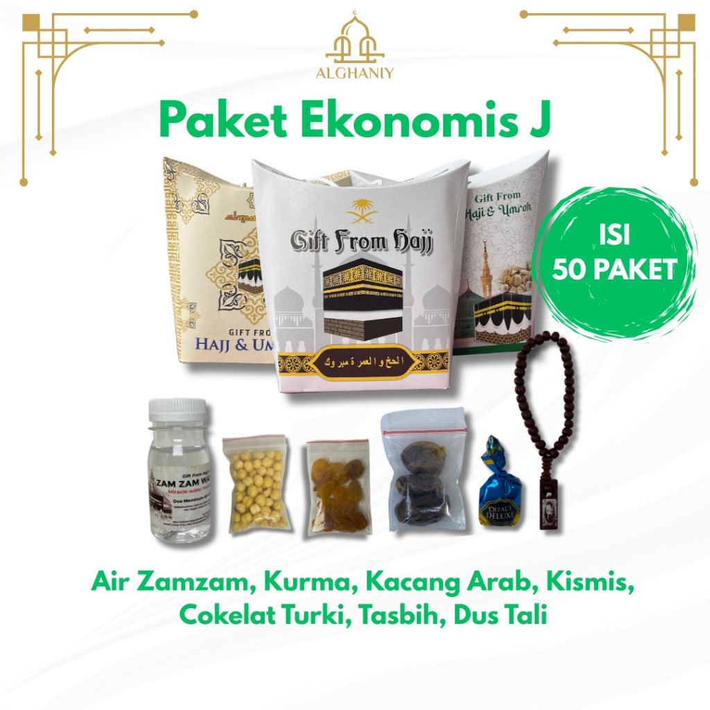 

Xmaster Paket 50pcs Oleh-oleh Haji dan Umroh / Paket Ekonomis Oleh-oleh Haji dan Umroh Lengkap