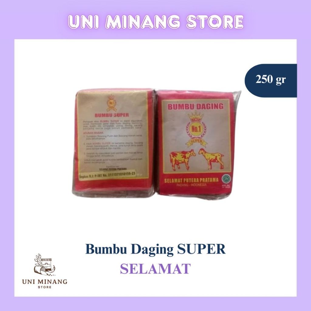 

BUMBU SUPER 250 gr