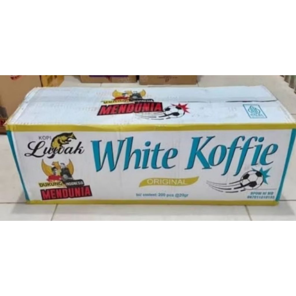 

WHITE KOFFIE 20 GRAM X 120 PCS