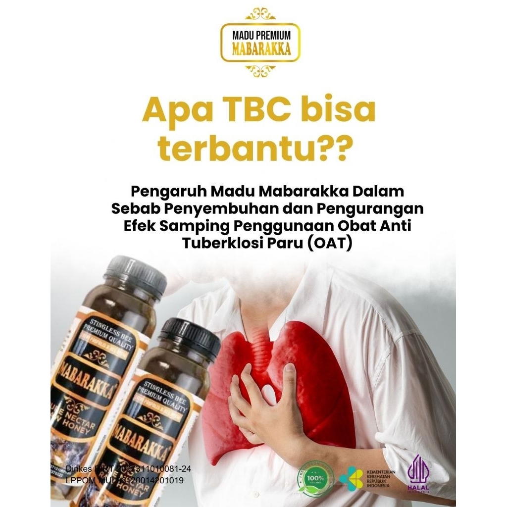 

Madu Mabarakka - Madu Mentah Murni Nektar Alam