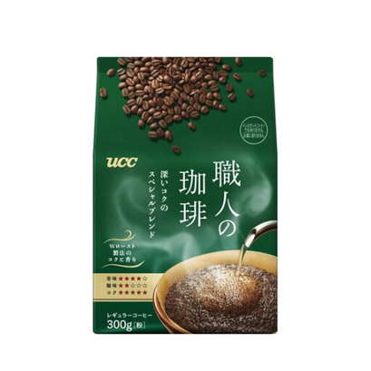 

UCC Ueshima Craftsmans Deep Rich Special Blend Ground Coffee 300 Gram