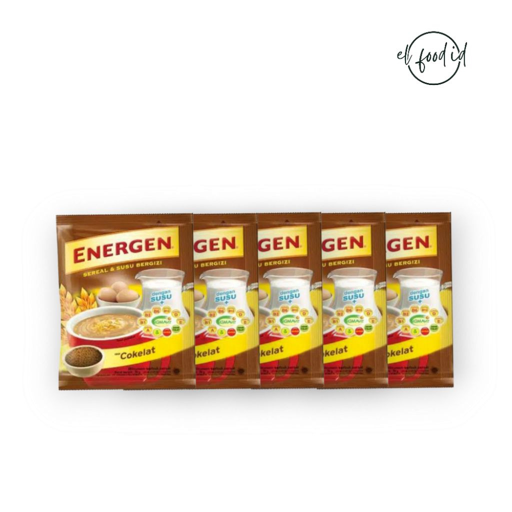 

Energen Sereal Coklat 34 gr isi 5 sachet