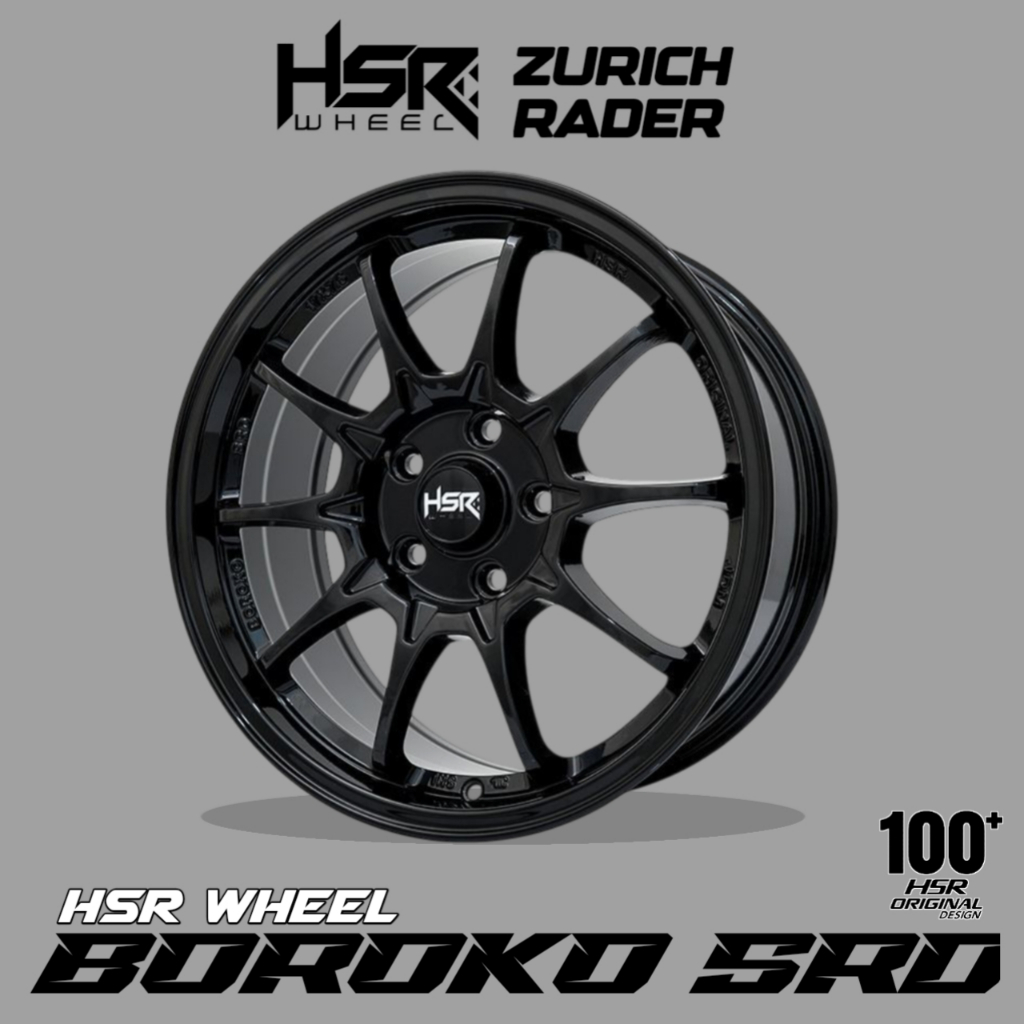 Velg Hsr Wheel Ring 17 Boroko Srd Untuk Mobil Hrv Wrv Stream Juke Innova Xpander Stargazer