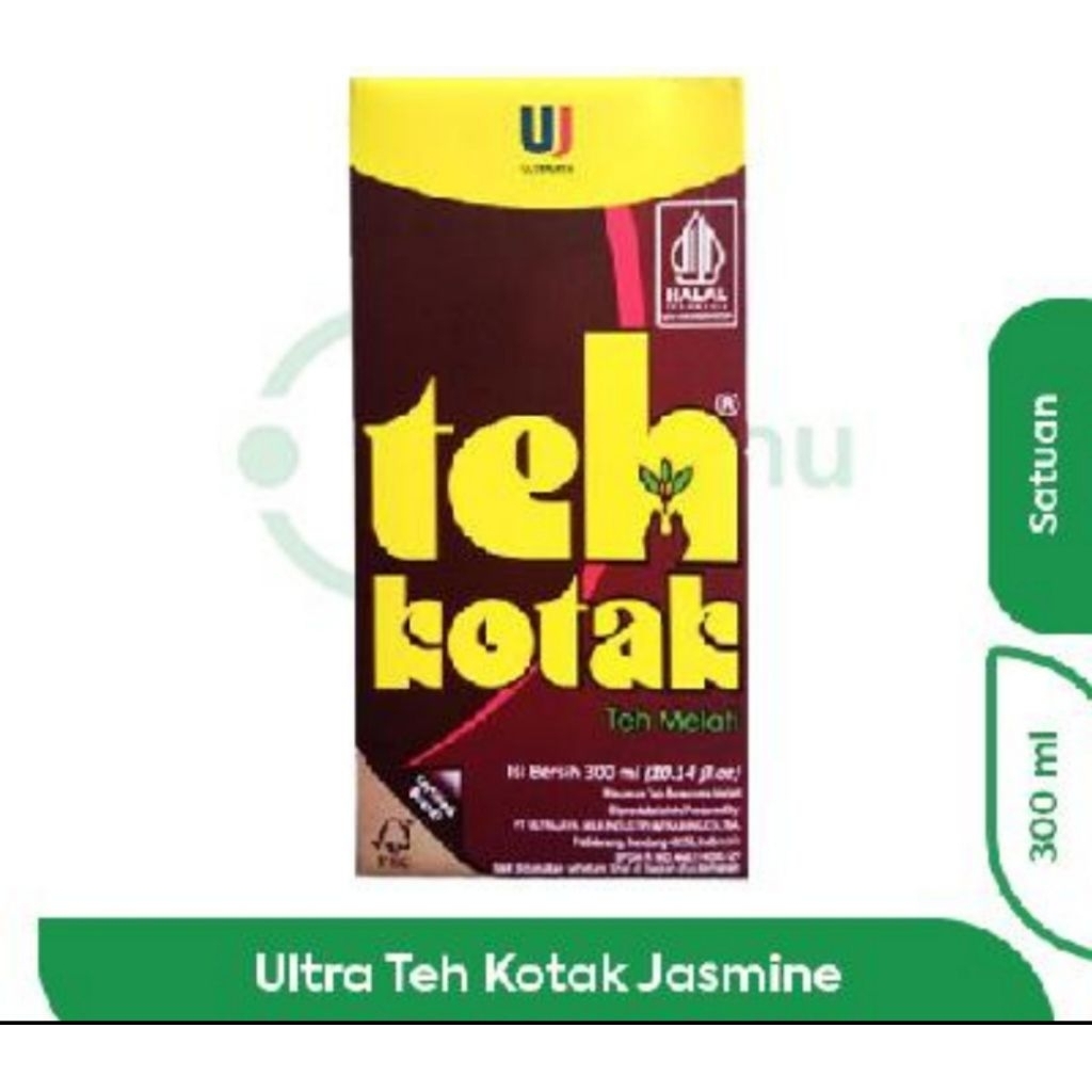 

ULTRA TEH KOTAK JASMINE 300ML (1 DUS)
